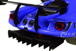 Ford GT Le Mans Plain Color Version Blue 1/18 Model Car Autoart 81812