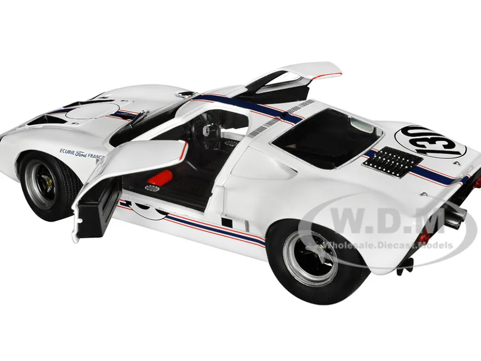 Ford GT40 MK1 #130 Henri Greder Jean Michel Giorgi Targa Florio 1967 Competition Series 1/18 Diecast Model Car Solido S1803009