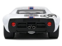 Ford GT40 MK1 #130 Henri Greder Jean Michel Giorgi Targa Florio 1967 Competition Series 1/18 Diecast Model Car Solido S1803009