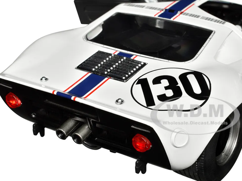 Ford GT40 MK1 #130 Henri Greder Jean Michel Giorgi Targa Florio 1967 Competition Series 1/18 Diecast Model Car Solido S1803009