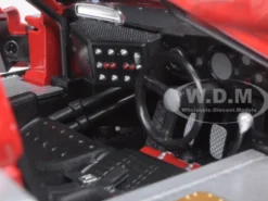 1967 Ford GT MK IV #1 Red 1/18 Diecast Model Car Shelby Collectibles SC423