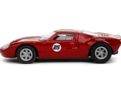 1965 Ford GT40 MK1 #25 Red Metallic with Gold Stripes