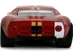 1965 Ford GT40 MK1 #25 Red Metallic with Gold Stripes