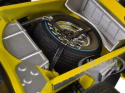 1966 Ford GT-40 MK 2 Yellow #8 1/18 Diecast Car Model Shelby Collectibles 417