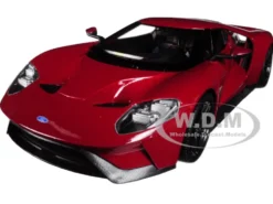 2017 Ford GT Red 1/24 1/27 Diecast Model Car Welly 24082