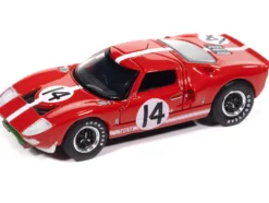 1965 Ford GT40 #14 Red with White Stripes