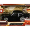 1974 Ford Maverick Black Forgotten Classics Series 1/24 Diecast Model Car Motormax 79042BK
