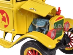 1923 Ford Model TT Coca Cola with Hand Cart and Coca Cola Bottles 1/32 Diecast Model Motorcity Classics 442453