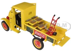 1923 Ford Model TT Coca Cola with Hand Cart and Coca Cola Bottles 1/32 Diecast Model Motorcity Classics 442453