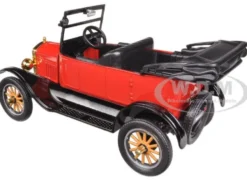 1925 Ford Model T Touring Red 1/24 Diecast Model Car Motormax 79328