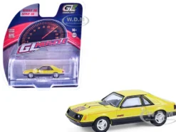 1979 Ford Mustang Cobra Fastback Bright Yellow with Cobra Good Graphics