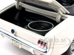 1964 1/2 Ford Mustang Convertible Cream 1/18 Diecast Car Model Motormax 73145