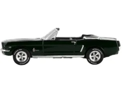 1964 Ford Mustang Convertible Highland Green Limited Edition 1/64 Diecast Model Car by Mini GT