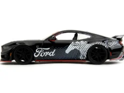 2024 Ford Mustang Dark Horse Black with White Top and