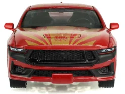 2024 Ford Mustang Dark Horse "Chinese Zodiac 2026 Year of the Horse" Red with Gold Graphics "Hobby Exclusive" Series 1/64 Diecast Model Car by Greenlight