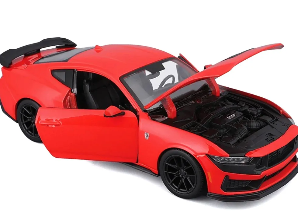 2024 Ford Mustang Dark Horse Red "Special Edition" Series 1/24 Diecast Model Car by Maisto