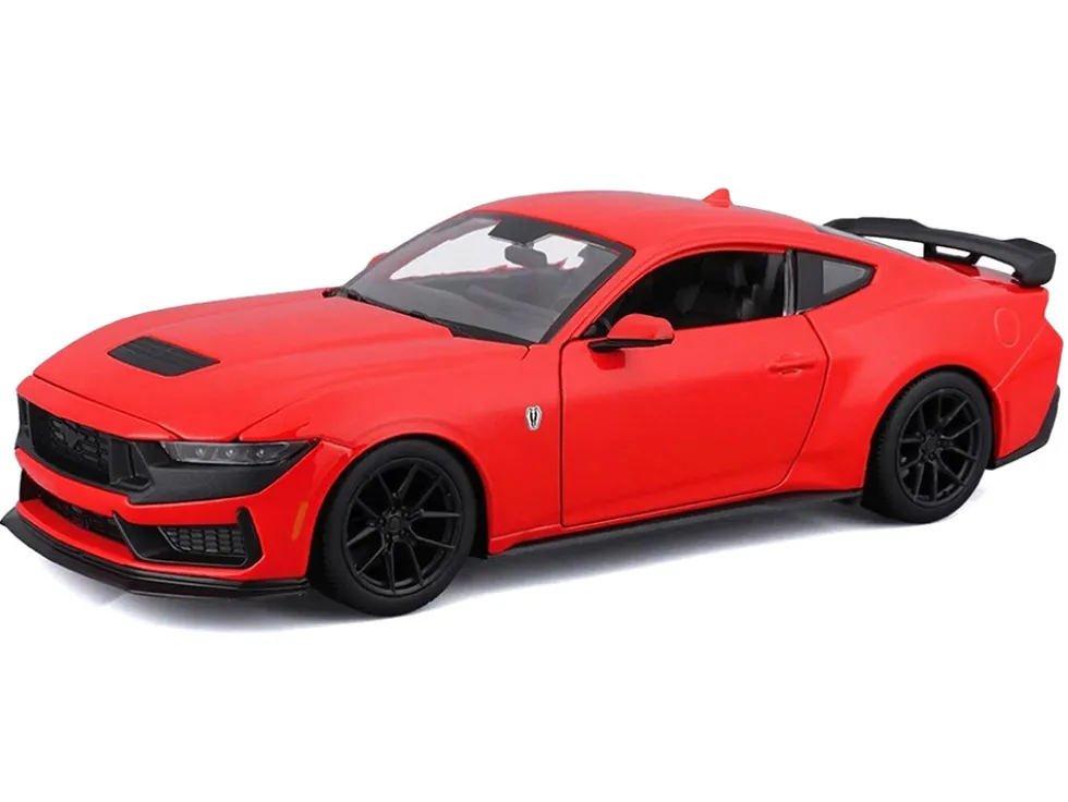 2024 Ford Mustang Dark Horse Red "Special Edition" Series 1/24 Diecast Model Car by Maisto
