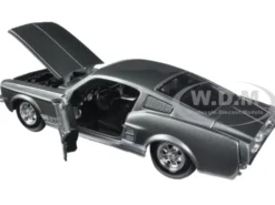 1967 Ford Mustang GT Grey 1/24 Diecast Model Car Maisto 31260