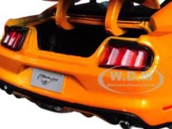 2015 Ford Mustang GT 5.0 Metallic Orange Special Edition 1/18 Diecast Model Car Maisto 31197