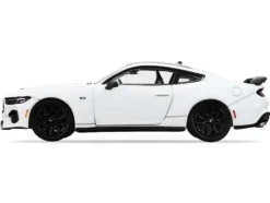 2024 Ford Mustang Oxford White with Black Top "GreenLight Muscle" Series 30 1/64 Diecast Model Car by Greenlight