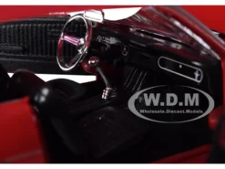 1964 1/2 Ford Mustang Red 1/24 Diecast Model Car Motormax 73273