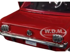 1964 1/2 Ford Mustang Red 1/24 Diecast Model Car Motormax 73273