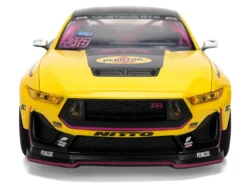 Ford Mustang RTR #213 Ben Hobson "Pennzoil" "Formula Drift PRO Championship" (2025) with Lights "RTR Vehicles" Series 1/24 Diecast Model Car by Jada