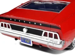 1971 Ford Mustang Sportsroof Red 1/24 Diecast Model Car Motormax 73327