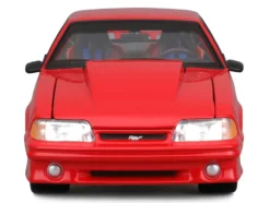 1993 Ford Mustang SVT Cobra Red "Classic Muscle" "Maisto Design" Series 1/24 Diecast Model Car by Maisto