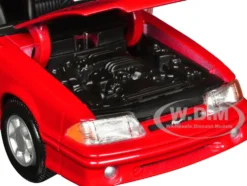 1993 Ford Mustang SVT Cobra Red "Special Edition" Series 1/24 Diecast Model Car by Maisto