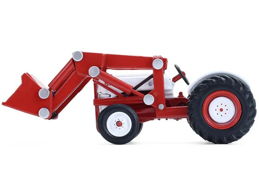 1952 Ford 8N Tractor Red and White "Down on the Farm" Series 11 1/64 Diecast Model by Greenlight