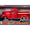 1940 Ford Pickup Truck Red 1/24 Diecast Model Car Motormax 73234