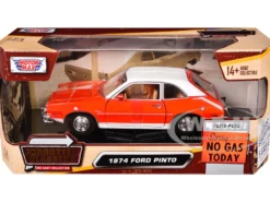 1974 Ford Pinto Orange with White Top 