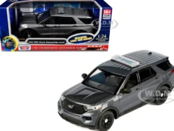 2022 Ford Police Interceptor Utility Dark Gray Metallic 