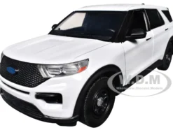 2022 Ford Police Interceptor Utility Unmarked White 