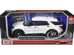 2022 Ford Police Interceptor Utility Unmarked White 