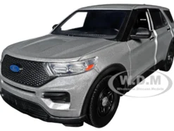 2022 Ford Police Interceptor Utility Unmarked Silver Metallic 