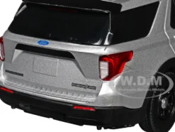 2022 Ford Police Interceptor Utility Unmarked Silver Metallic 