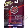 1970 Ford Ranchero Squire Red with Woodgrain Sides "Hobby Exclusive" Series Limited Edition to 2520 pieces Worldwide 1/64 Diecast Model Car by Johnny Lightning