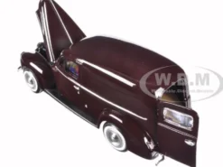 1940 Ford Sedan Delivery Brown 1/24 Diecast Model Car Motormax 73250brn