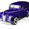 1940 Ford Sedan Delivery Purple 1/24 Diecast Car Model Motormax 73250
