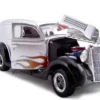 1935 Ford Sedan Delivery Silver 1/24 Diecast Car Unique Replicas 18523