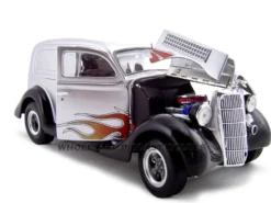 1935 Ford Sedan Delivery Silver 1/24 Diecast Car Unique Replicas 18523