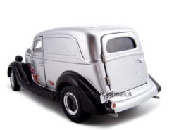 1935 Ford Sedan Delivery Silver 1/24 Diecast Car Unique Replicas 18523