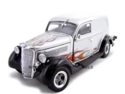 1935 Ford Sedan Delivery Silver 1/24 Diecast Car Unique Replicas 18523