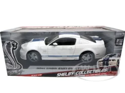 2011 Ford Shelby Mustang GT350 White 1/18 Diecast Model Car Shelby Collectibles 351