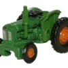 Fordson Tractor Green with Orange Wheels 1/148 (N) Scale Diecast Model Car by Oxford Diecast