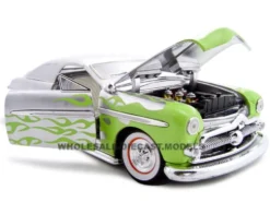 1949 Ford Street Rod Silver 1/24 Diecast Car Unique Replicas 18586