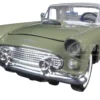 1956 Ford Thunderbird Soft Top Green 1/24 Diecast Car Model Motormax 73312