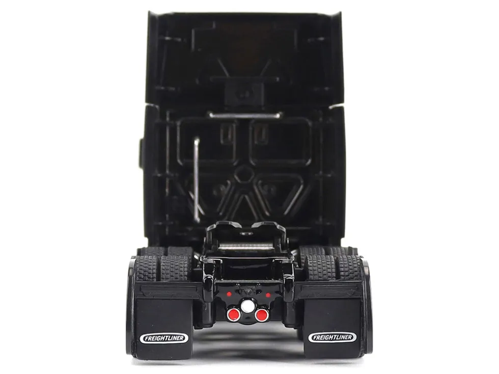 Freightliner New Cascadia Sleeper Cab Truck Tractor Black "Transport Series" 1/50 Diecast Model by Diecast Masters